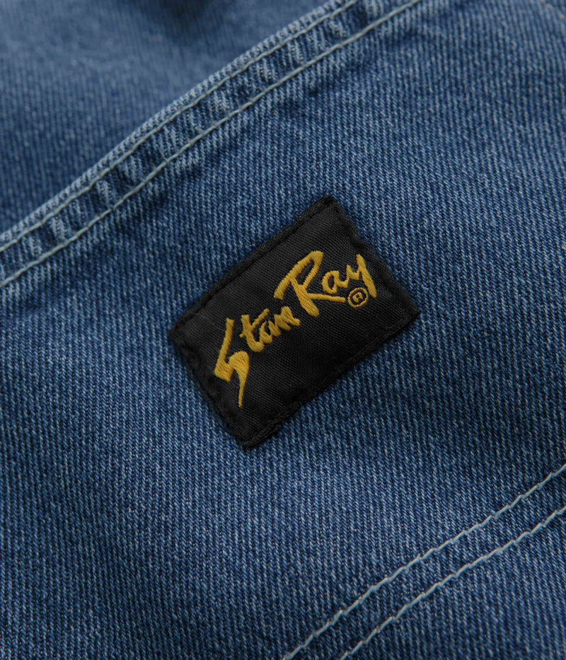 Stan Ray Double Knee Pants in Heavy Stone Wash Denim