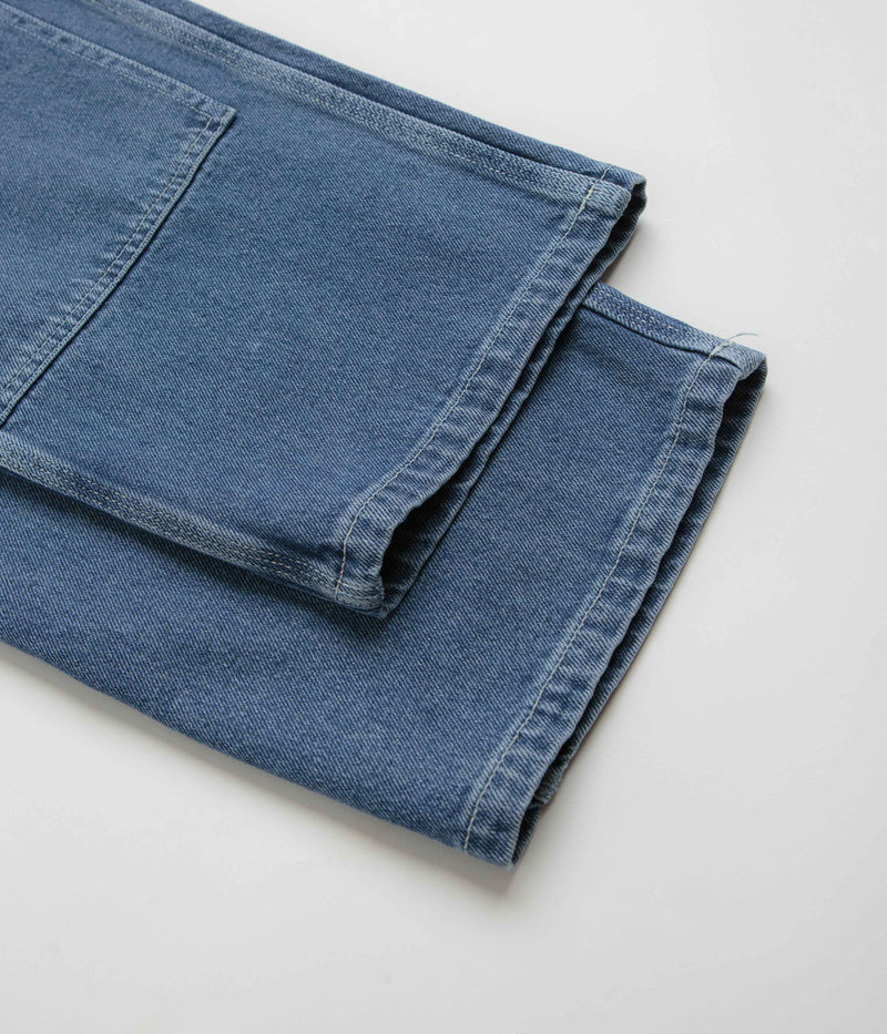 Stan Ray Double Knee Pants in Heavy Stone Wash Denim