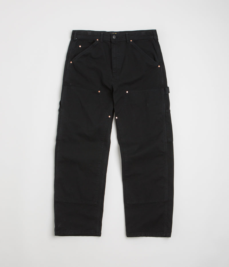 Stan Ray Double Knee Pants in Washed Black Duck