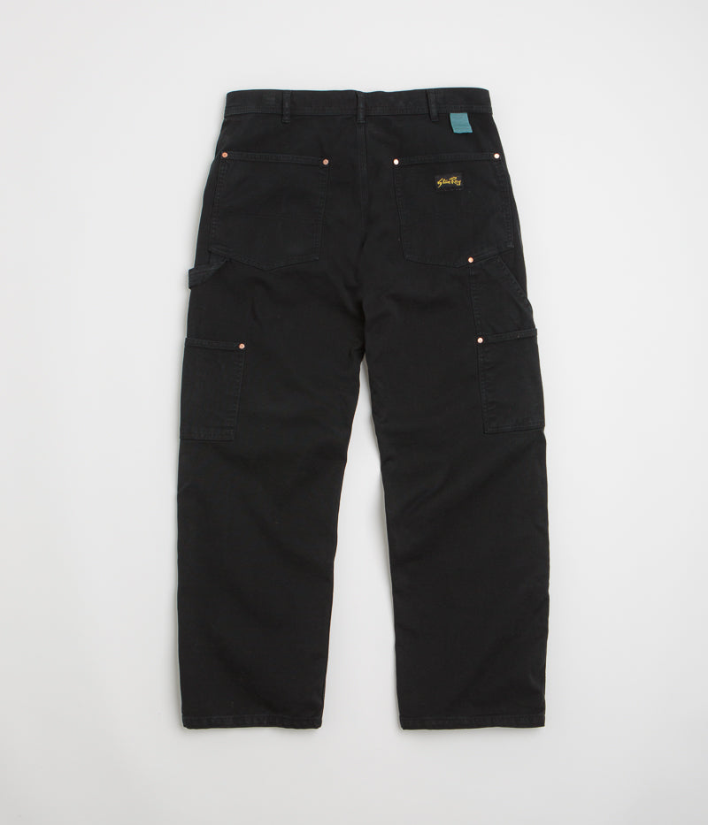 Stan Ray Double Knee Pants in Washed Black Duck