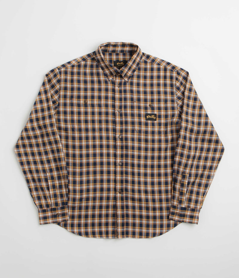 Stan Ray Flannel Shirt in Navy Check