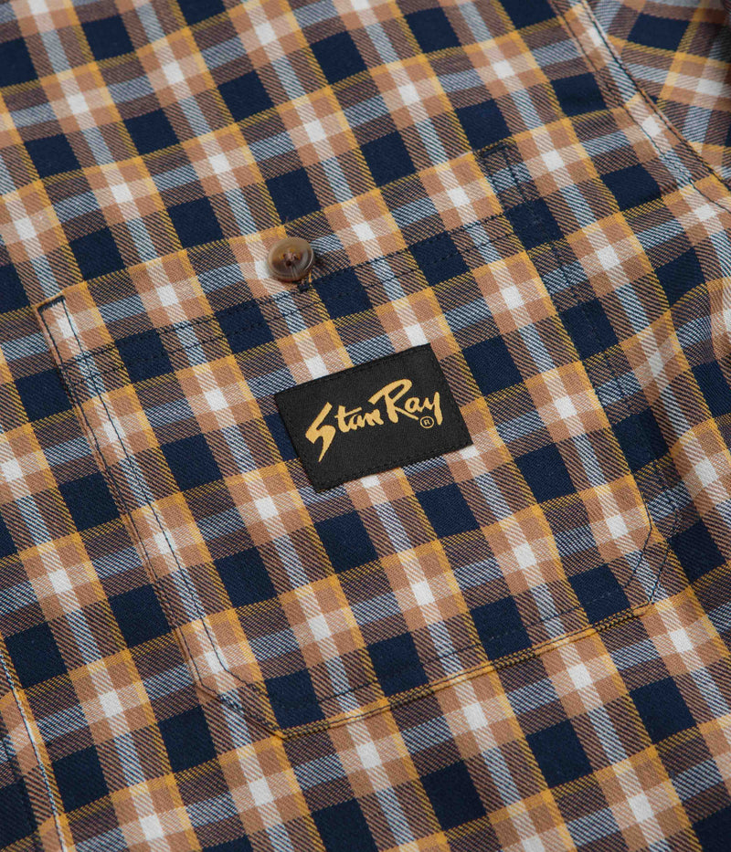 Stan Ray Flannel Shirt in Navy Check