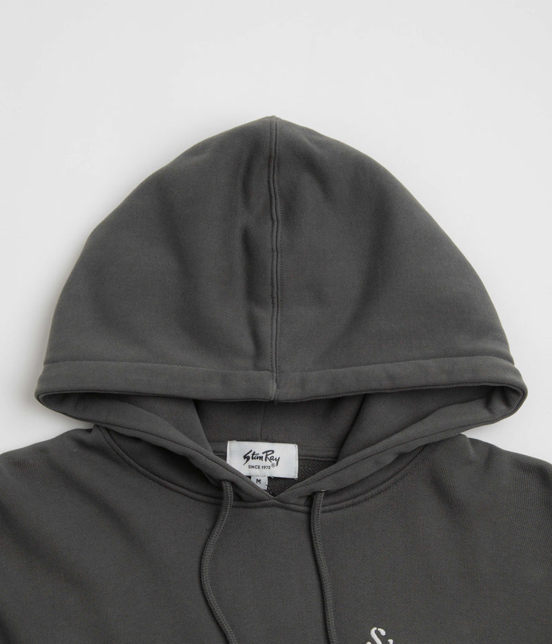 Stan Ray Labour Hoodie in Washed Black