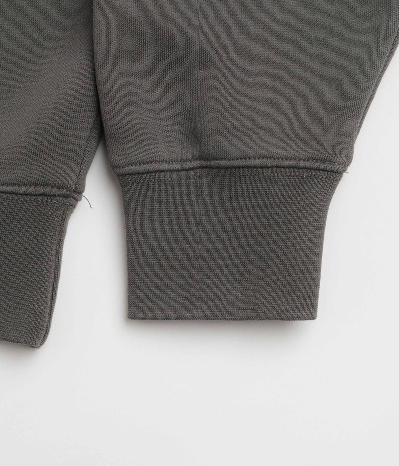 Stan Ray Long Haul Crewneck Sweatshirt in Washed Black