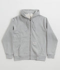 Stan Ray Patch Zip Hoodie in Grey Marl