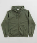 Stan Ray Patch Zip Hoodie in Washed Green