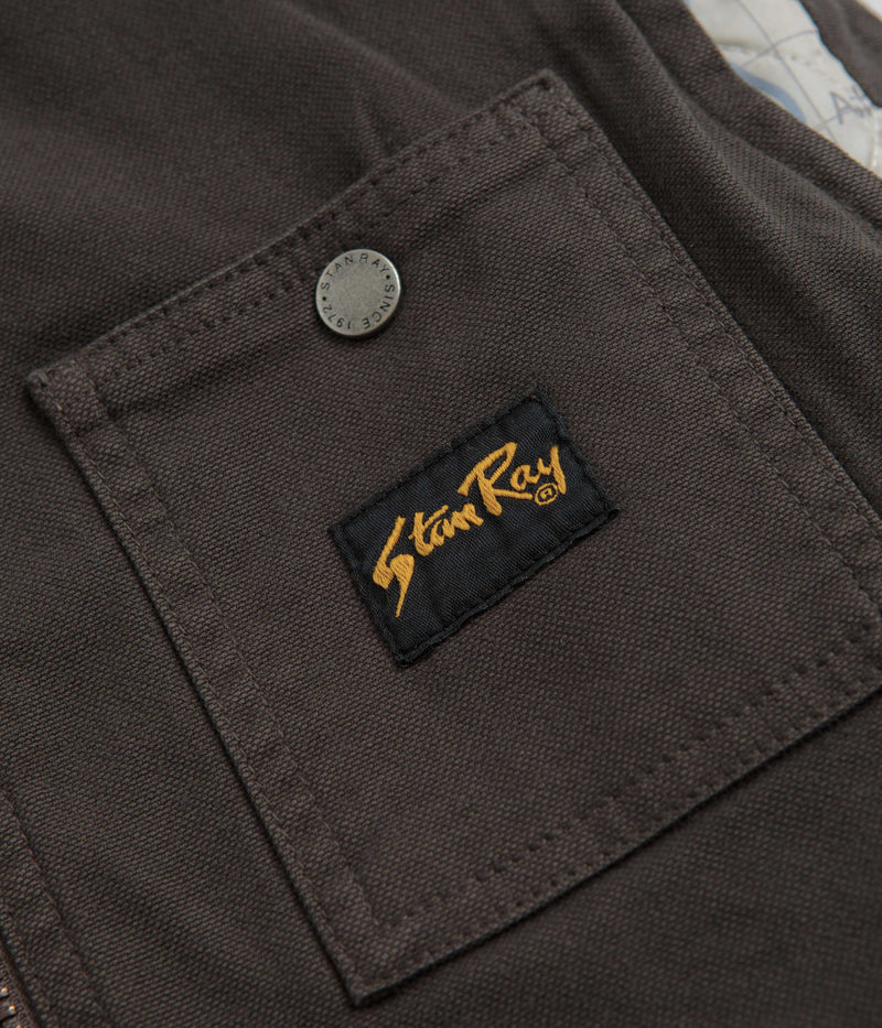 Stan Ray Pork Chop Vest in Charcoal Duck