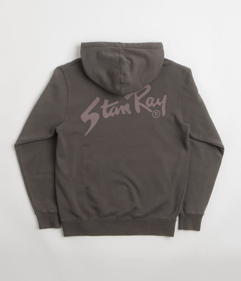 Stan Ray Stan OG Hoodie in Washed Black Ink and Peyote