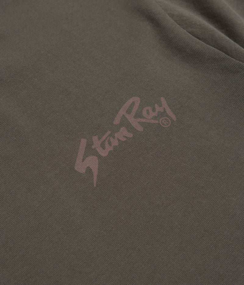Stan Ray Stan OG T-Shirt in Washed Black Ink and Peyote