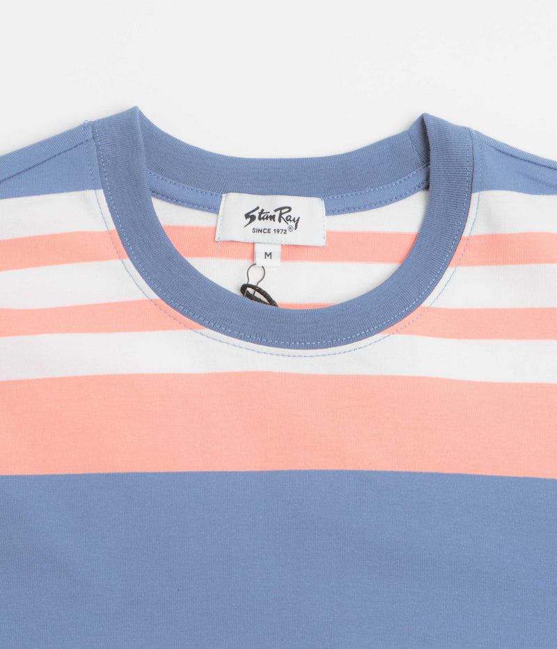 Stan Ray Stripe T-Shirt in Washed Red