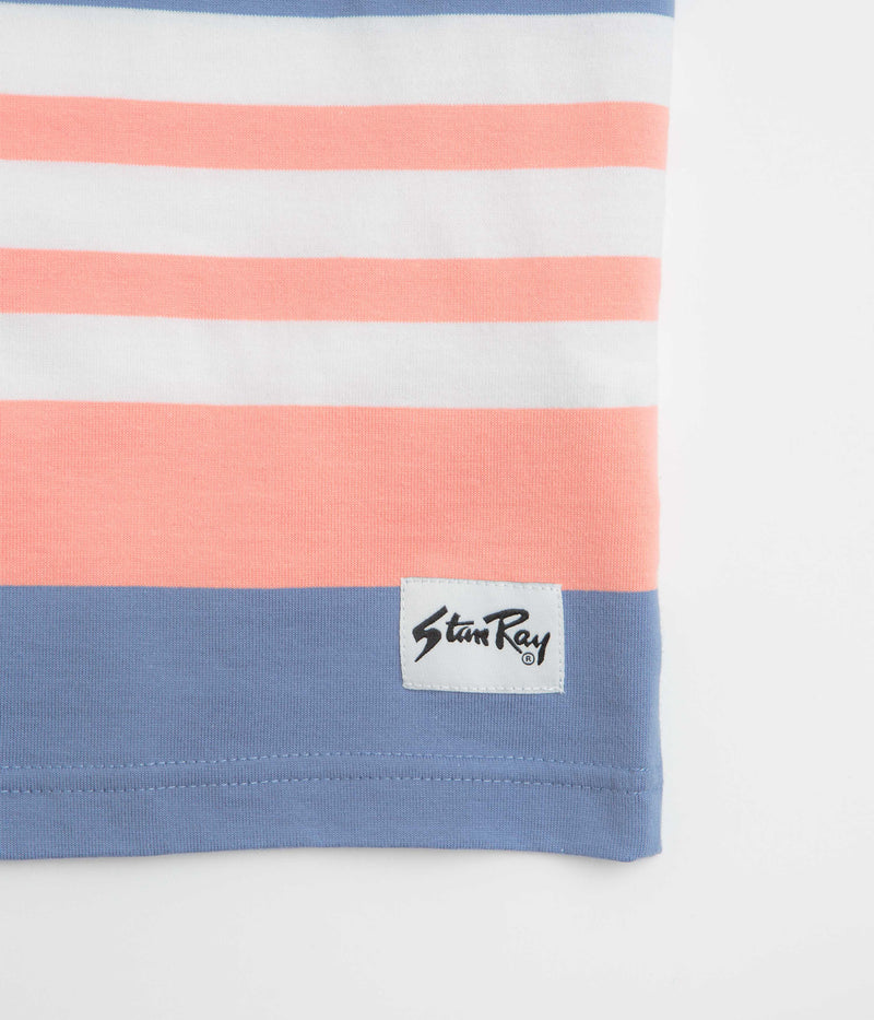 Stan Ray Stripe T-Shirt in Washed Red