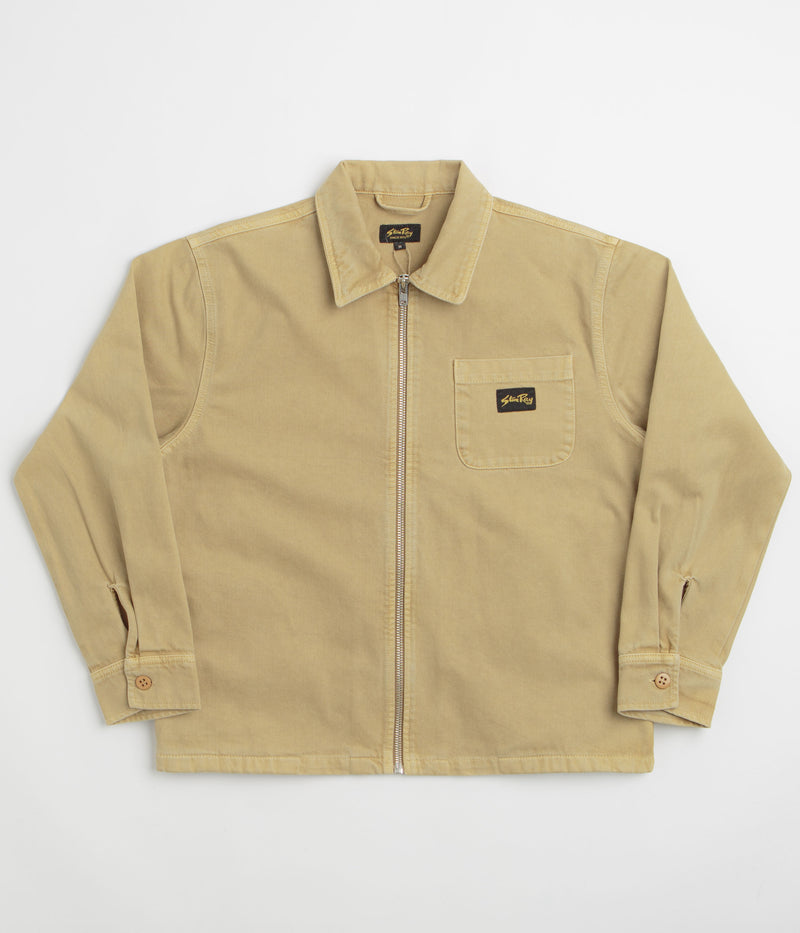 Stan Ray Zip Shirt in Apple Cinnamon Twill