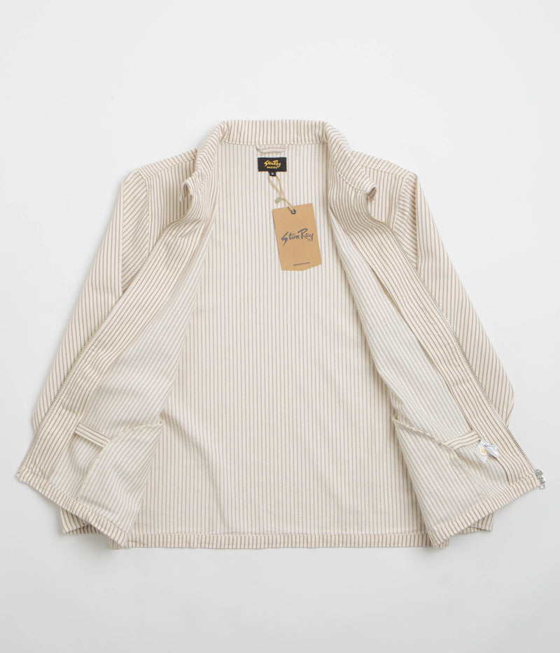 Stan Ray Zip Shirt in Peyote Hickory