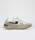 Stepney Workers Club Amiel S-Strike Geo-Merged Shoes in Winter and White