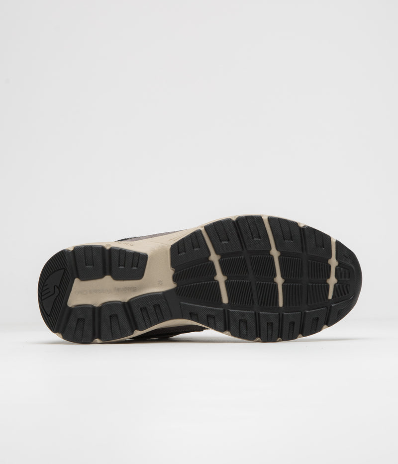 Stepney Workers Club Amiel S-Strike Suede Shoes in Silver and Smoke