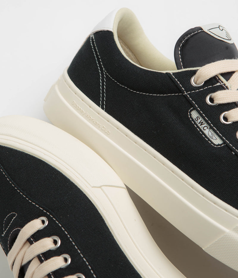 Stepney Workers Club Dellow 02 Cup Canvas Shoes in Black