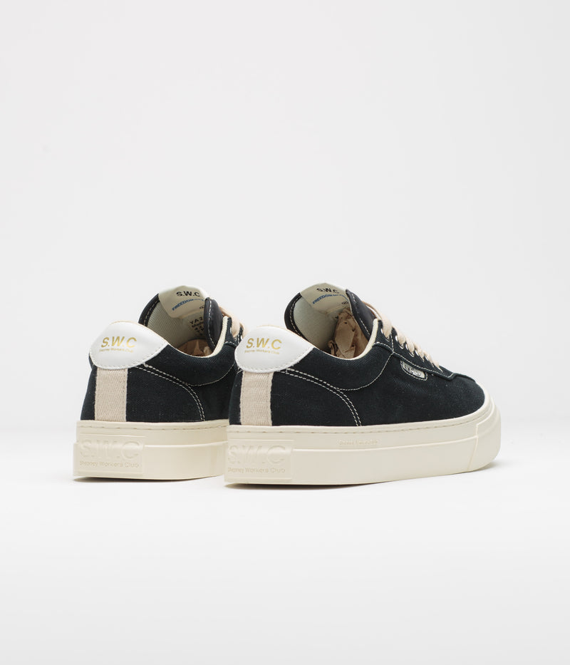 Stepney Workers Club Dellow 02 Cup Canvas Shoes in Black