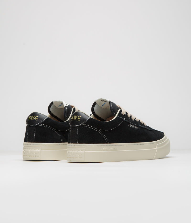 Stepney Workers Club Dellow 02 Cup Shoes in Black and White
