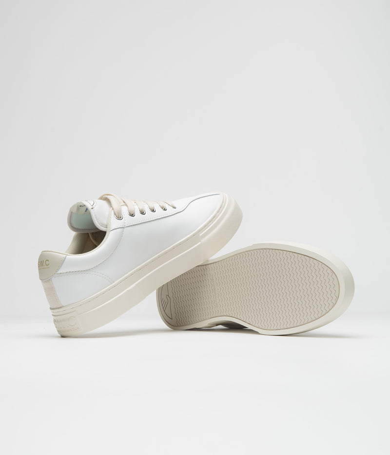 Stepney Workers Club Dellow 02 Cup Shoes in White