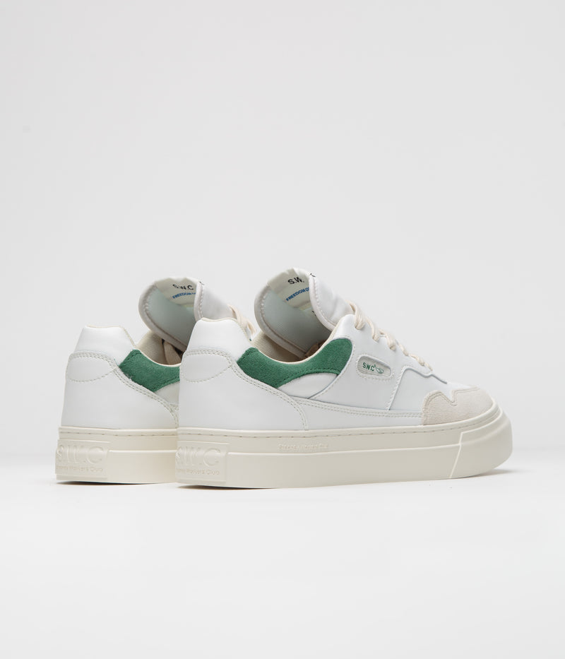 Stepney Workers Club Pearl Shoes in White and Green