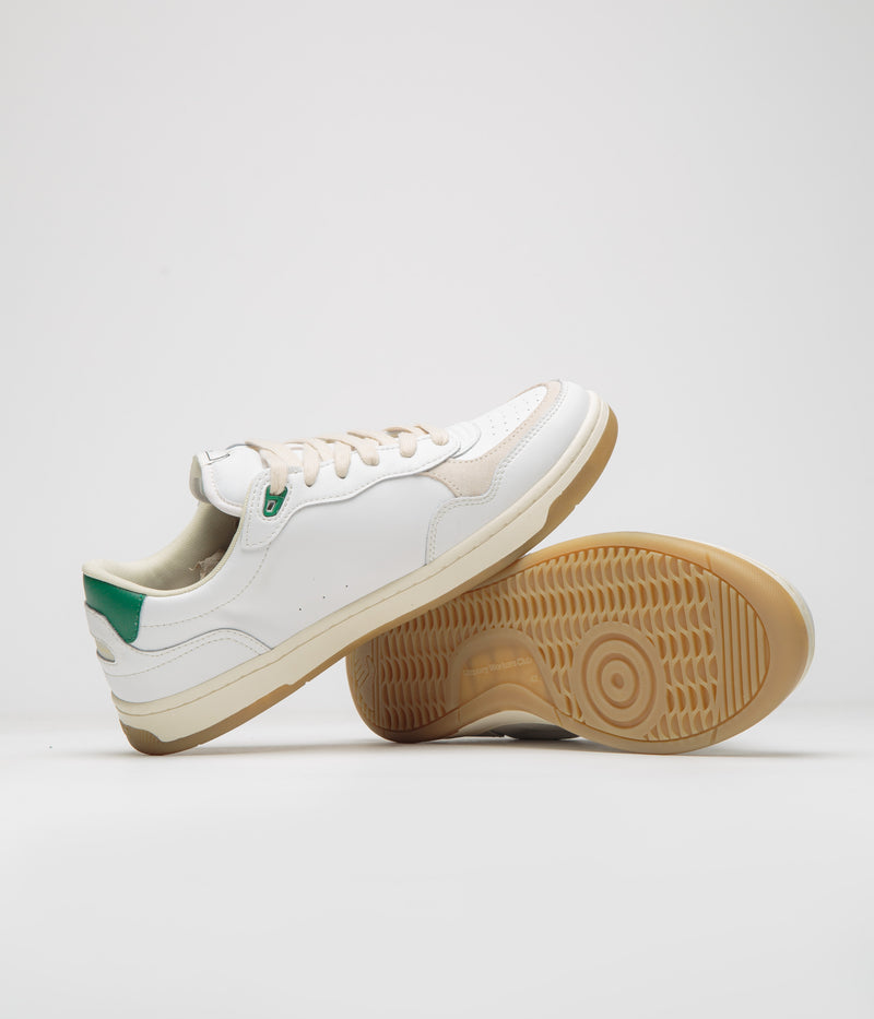 Stepney Workers Club Pro Cup 01 Shoes in White and Green
