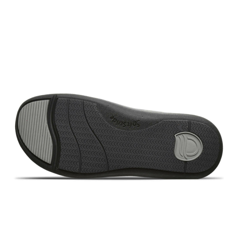 Strole Coaster Sandal (Women) - Black 2 Sandal - Thong - The Heel Shoe Fitters