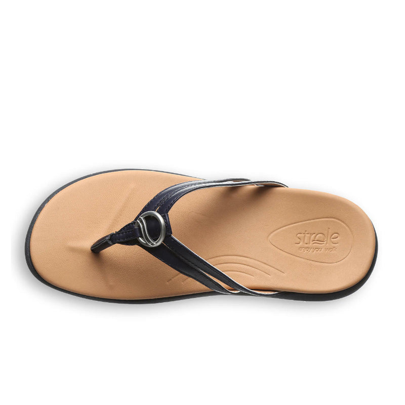 Strole Horizon Sandal (Women) - Navy Sandal - Thong - The Heel Shoe Fitters