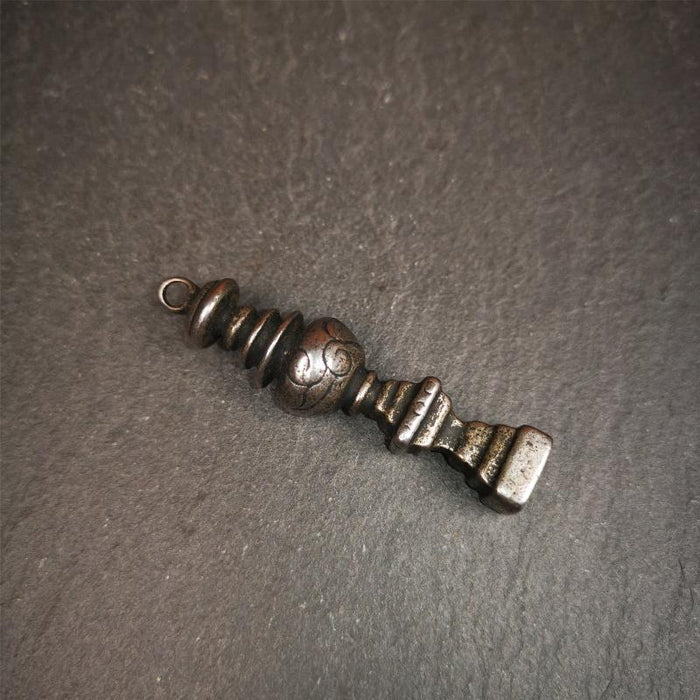 Stupa Amulet 2.16" - Tibetan Buddhist amulet, view 5