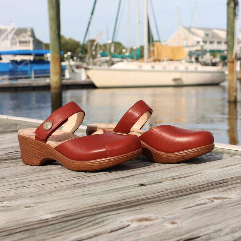Sydni Rust Shoe | Alegria Shoes