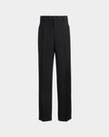 Tailored Pants in a Black Wool Blend