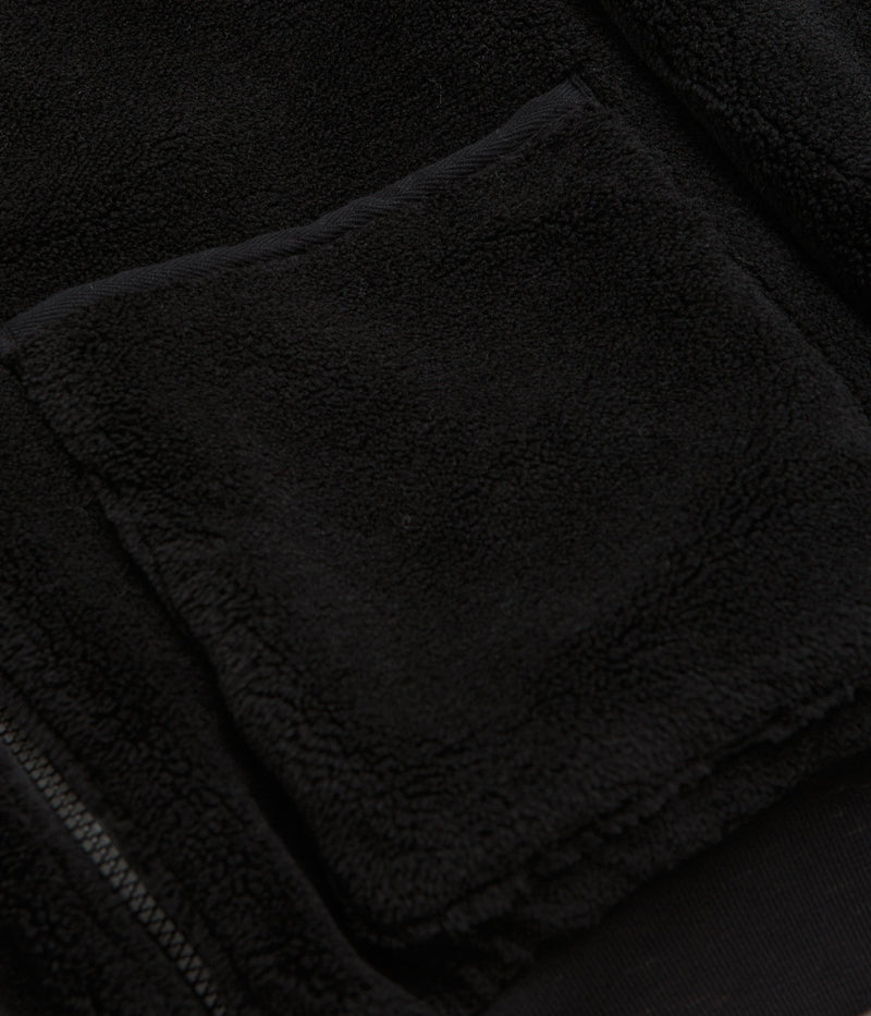 Taion Military Reversible Hi Neck Down Jacket in Black and Black
