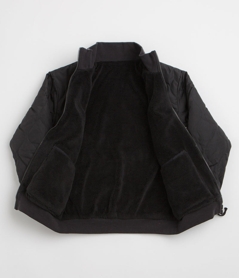 Taion Military Reversible Hi Neck Down Jacket in Black and Black