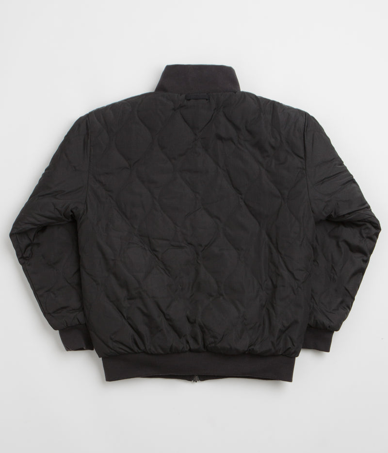 Taion Military Reversible Hi Neck Down Jacket in Black and Black