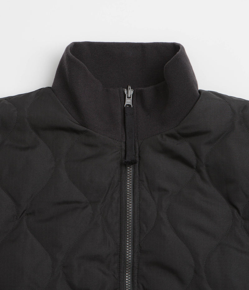 Taion Military Reversible Hi Neck Down Jacket in Black and Black