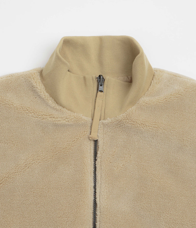 Taion Military Reversible Hi Neck Down Jacket in Coyote and Beige