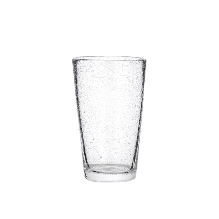 tall bubble glass