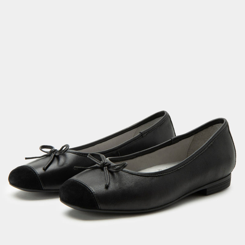 Talya Black Shoe | Alegria Shoes