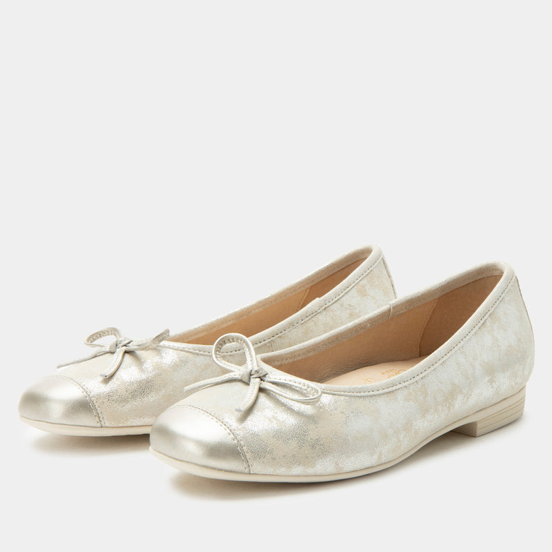 Talya Champagne Mist Shoe | Alegria Shoes