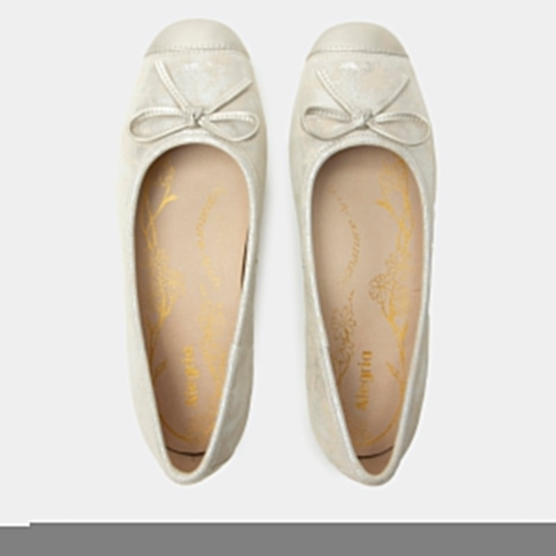 Talya Champagne Mist Shoe | Alegria Shoes