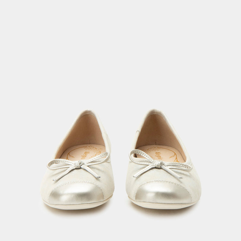 Talya Champagne Mist Shoe | Alegria Shoes