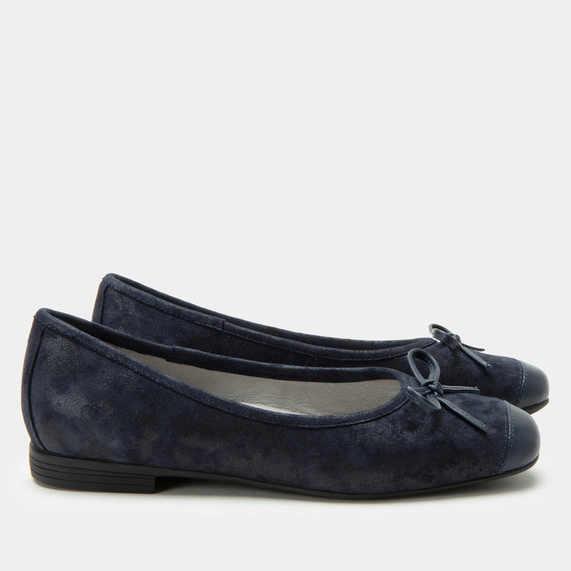 Talya Navy Mist Shoe | Alegria Shoes