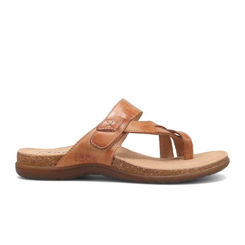 Taos Perfect Sandal (Women) - Tan Sandal - Thong - The Heel Shoe Fitters
