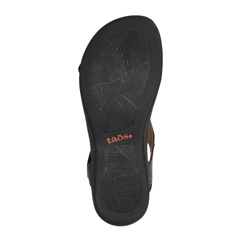 Taos The Show Backstrap Sandal (Women) - Black Sandal - Backstrap - The Heel Shoe Fitters