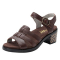 Tasia Mocha Sandal | Alegria Shoes