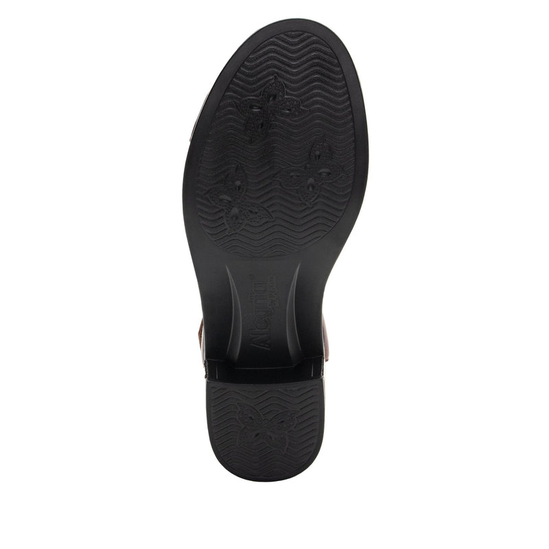 Tasia Mocha Sandal | Alegria Shoes