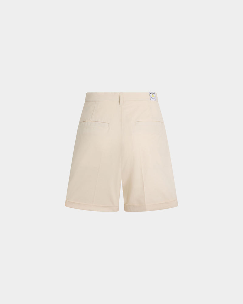 Tennis Collection Shorts in Ivory Cotton