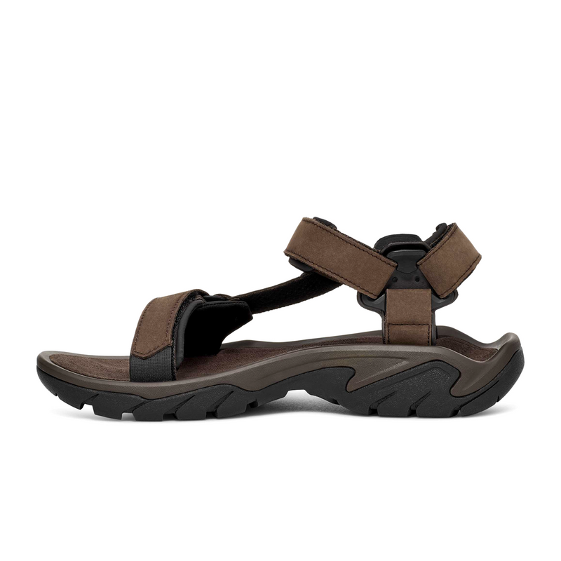 Teva Terra Fi 5 Universal Leather Active Sandal (Men) - Turkish Coffee Sandal - Active - The Heel Shoe Fitters