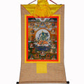 The 21 Taras - Tibetan thangka painting, view 8