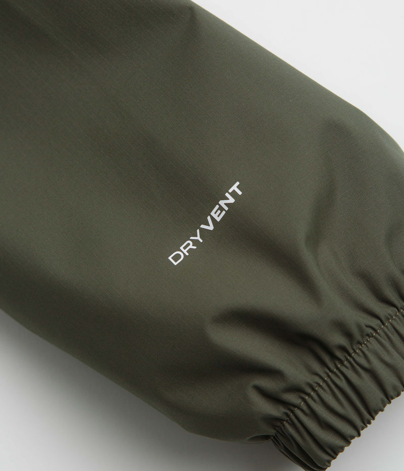 The North Face Antora Jacket in New Taupe Green and TNF Black