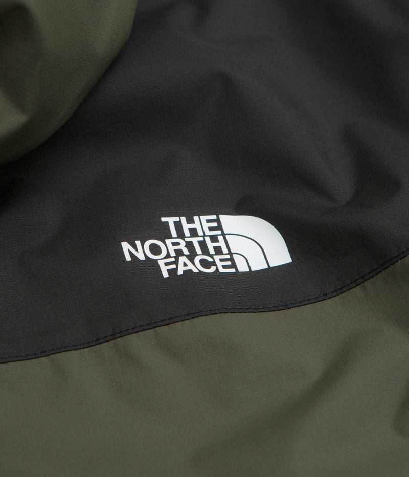 The North Face Antora Jacket in New Taupe Green and TNF Black